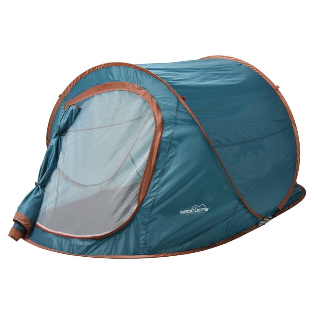 Afbeelding Redcliffs Tent voor 1/2 personen pop-up 220x120x95 cm blauw door Vidaxl.nl