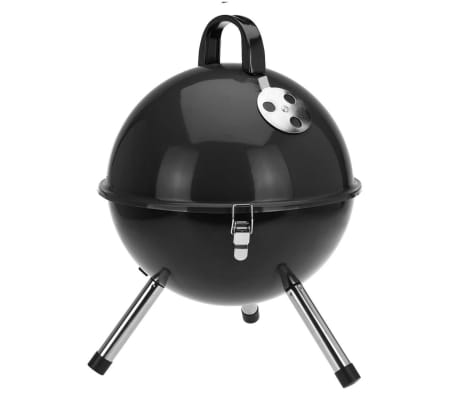 ProGarden Kogelbarbecue 31 cm zwart