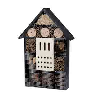 ProGarden Hôtel à insectes XL Bois Noir