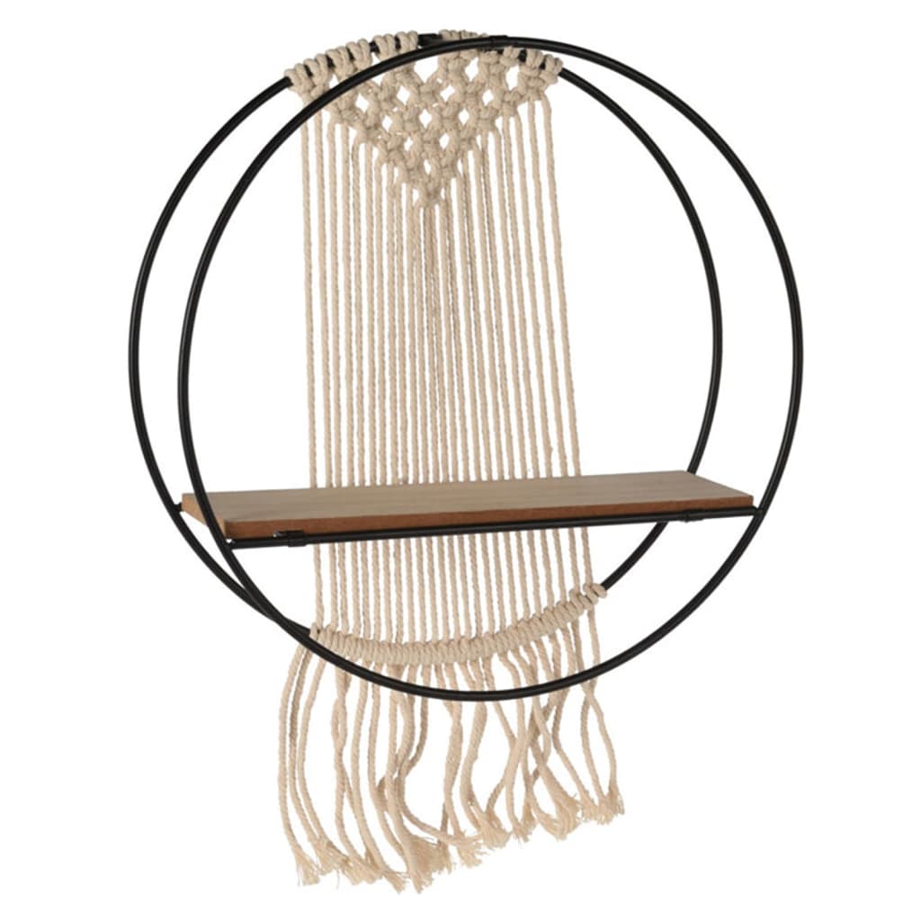 H&S Collection Wandrek met MDF schap 32x5x40 cm afbeelding