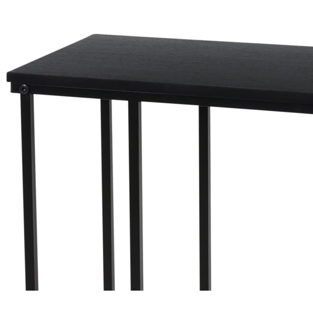 Side Table with MDF Top Black H&S Collection