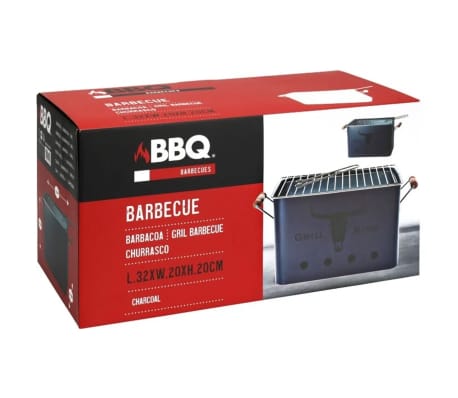 ProGarden Grill Rechteckig Matt Dunkelblau