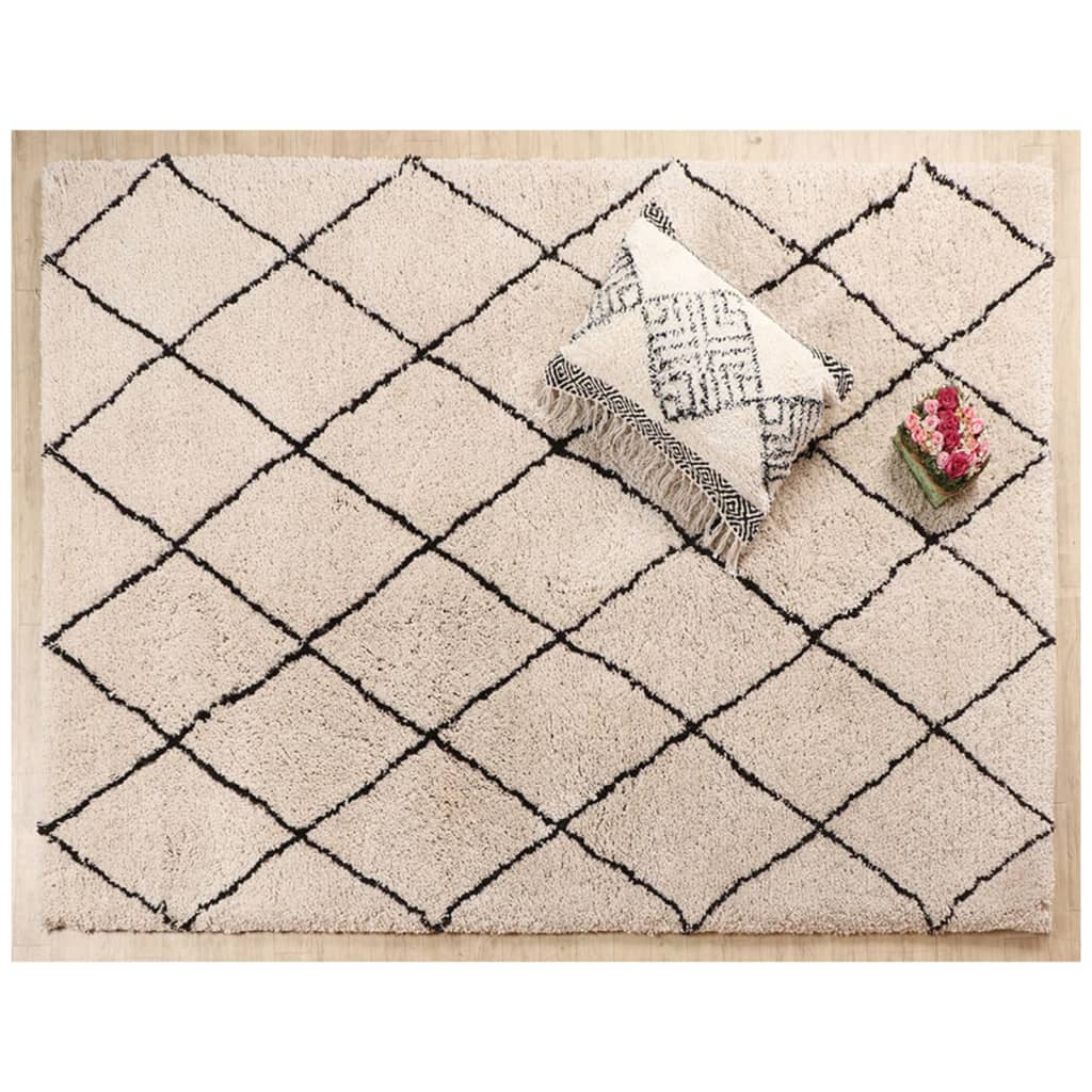 Dutch Lifestyle Teppich Berlin Sanft 300x200 cm Beige