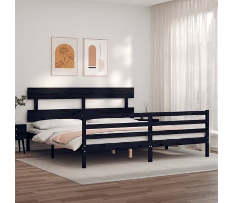 vidaXL &Pi;&lambda;&alpha;ί&sigma;&iota;&omicron; &Kappa;&rho;&epsilon;&beta;&alpha;&tau;&iota;&omicron;ύ &mu;&epsilon; &Kappa;&epsilon;&phi;&alpha;&lambda;ά&rho;&iota; &Mu;&alpha;ύ&rho;&omicron; 200x200 &epsilon;&kappa;. &Mu;&alpha;&sigma;ί&phi; &Xi;ύ&lambda;&omicron;