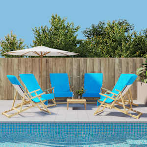 Brisače za plažo 6 kosov turkizne 60x135 cm tkanina 400 GSM