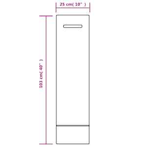 Pytle na písek 10 ks tmavě zelené 103 x 25 cm HDPE - obrázek 11