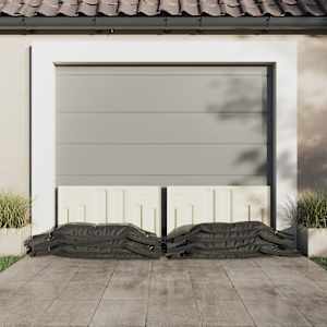 Vreče za pesek 10 kosov temno zelene 103x25 cm HDPE