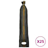 vidaXL liivakotid 25 tk, tumeroheline, 103 x 25 cm, HDPE