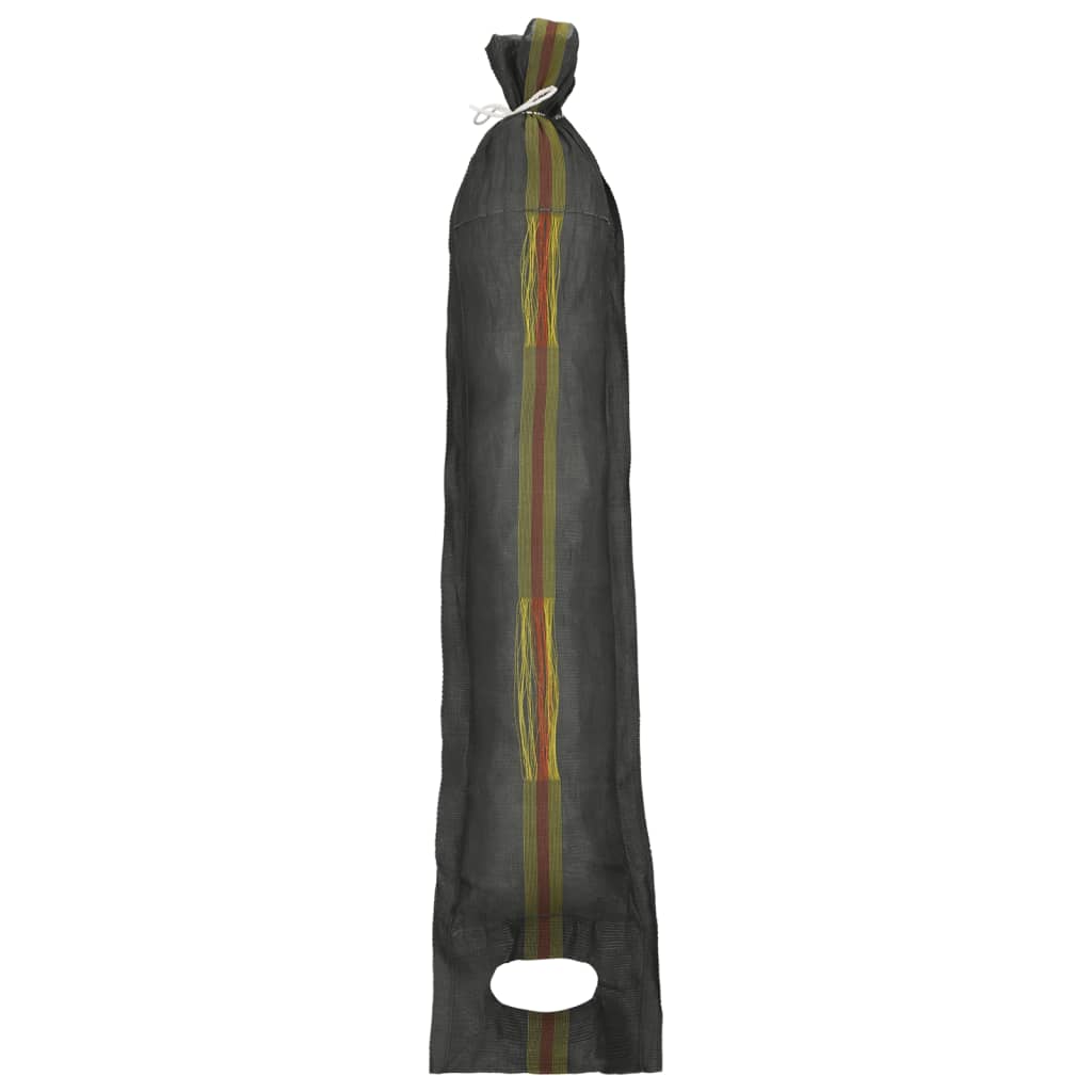 vidaXL Saci de nisip, 25 buc., verde închis, 103x25 cm, HDPE