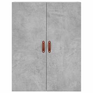 Skříň highboard betonově šedá 69,5x34x180 cm kompozitní dřevo - obrázek 6