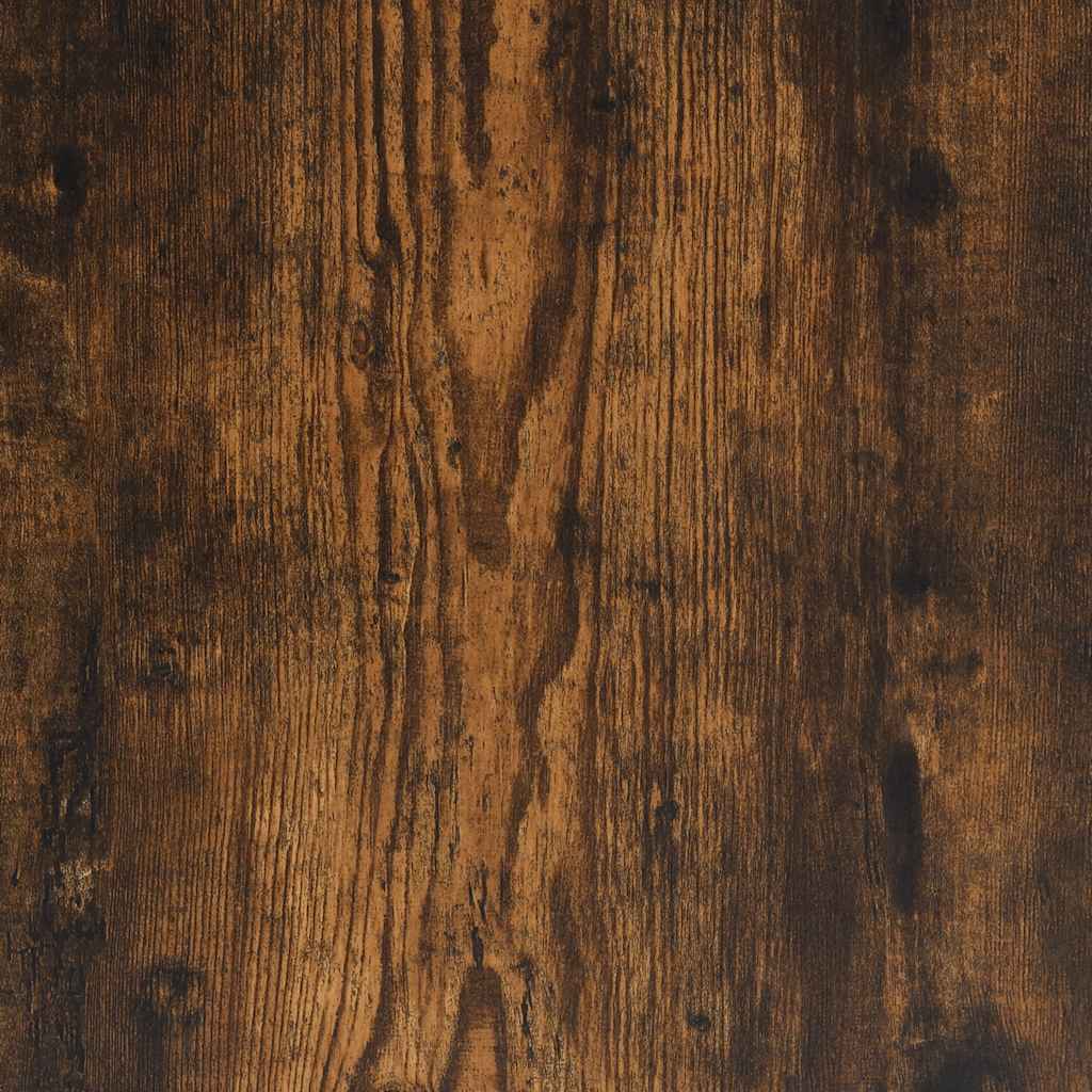 Dulap înalt, stejar fumuriu, 69,5x34x180, lemn compozit