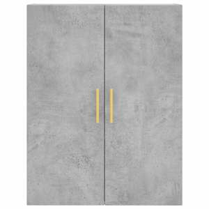 Skříň highboard betonově šedá 69,5x34x180 cm kompozitní dřevo - obrázek 6