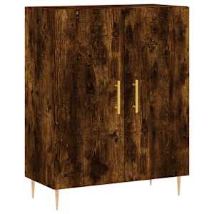 Skříň highboard kouřový dub 69,5 x 34 x 180 cm kompozitní dřevo - obrázek 7