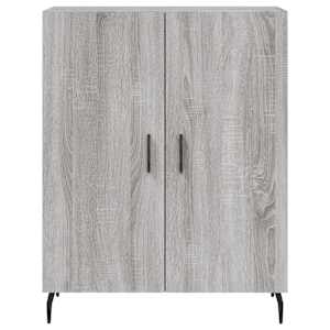 Skříň highboard šedá sonoma 69,5 x 34 x 180 cm kompozitní dřevo - obrázek 8