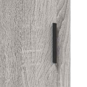 Skříň highboard šedá sonoma 69,5 x 34 x 180 cm kompozitní dřevo - obrázek 10