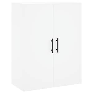 Skříň highboard bílá 69,5 x 34 x 180 cm kompozitní dřevo - obrázek 5