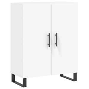 Skříň highboard bílá 69,5 x 34 x 180 cm kompozitní dřevo - obrázek 7