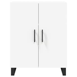 Skříň highboard bílá 69,5 x 34 x 180 cm kompozitní dřevo - obrázek 8