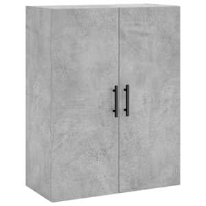 Skříň highboard betonově šedá 69,5x34x180 cm kompozitní dřevo - obrázek 5