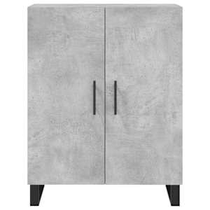 Skříň highboard betonově šedá 69,5x34x180 cm kompozitní dřevo - obrázek 8