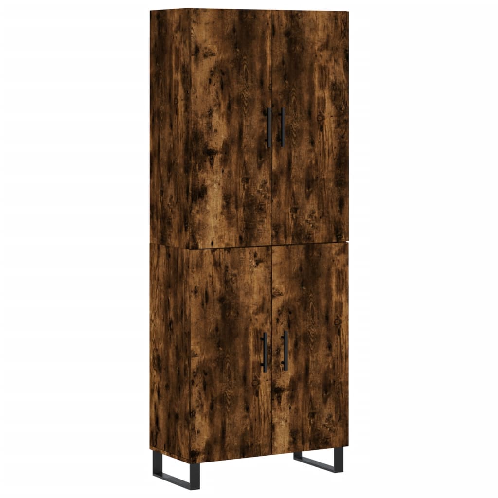 vidaXL SkĹ™Ă­Ĺ� highboard kouĹ™ovĂ˝ dub 69,5 x 34 x 180 cm kompozitnĂ­ dĹ™evo