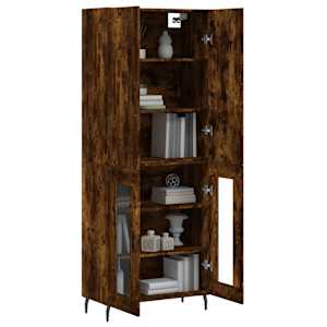 vidaXL Highboard R&auml;uchereiche 69,5x34x180 cm Holzwerkstoff