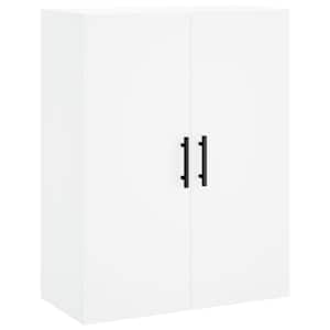 Skříň highboard bílá 69,5 x 34 x 180 cm kompozitní dřevo - obrázek 5