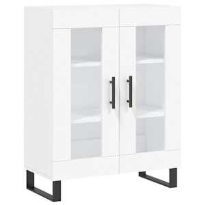 Skříň highboard bílá 69,5 x 34 x 180 cm kompozitní dřevo - obrázek 7