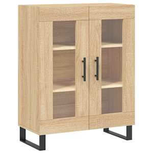 Skříň highboard dub sonoma 69,5 x 34 x 180 cm kompozitní dřevo - obrázek 7