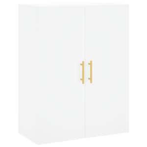 Skříň highboard bílá 69,5 x 34 x 180 cm kompozitní dřevo - obrázek 5