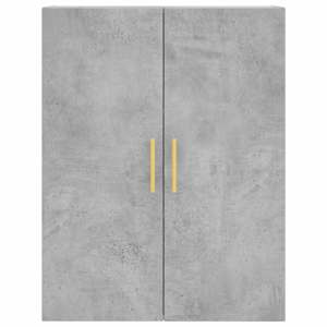 Skříň highboard betonově šedá 69,5x34x180 cm kompozitní dřevo - obrázek 5