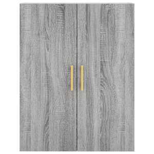Skříň highboard šedá sonoma 69,5 x 34 x 180 cm kompozitní dřevo - obrázek 5