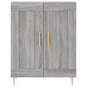 Skříň highboard šedá sonoma 69,5 x 34 x 180 cm kompozitní dřevo - obrázek 7