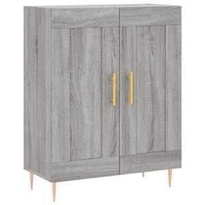 Skříň highboard šedá sonoma 69,5 x 34 x 180 cm kompozitní dřevo - obrázek 8