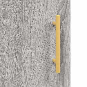 Skříň highboard šedá sonoma 69,5 x 34 x 180 cm kompozitní dřevo - obrázek 10