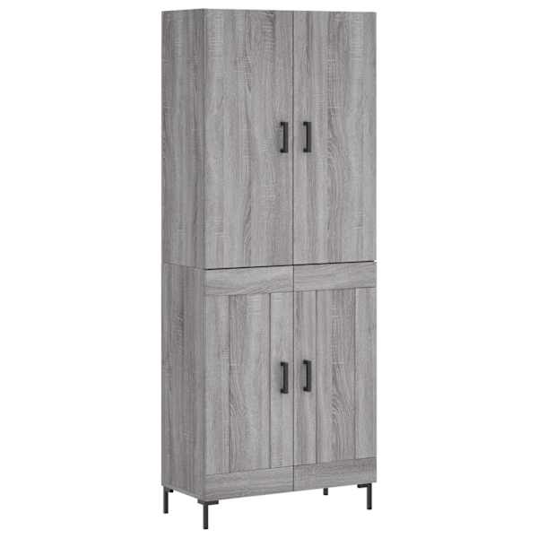 vidaXL k&otilde;rge kapp, hall Sonoma tamm, 69,5 x 34 x 180 cm, tehispuit
