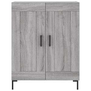 Skříň highboard šedá sonoma 69,5 x 34 x 180 cm kompozitní dřevo - obrázek 8