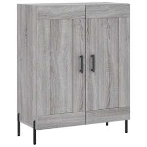 Skříň highboard šedá sonoma 69,5 x 34 x 180 cm kompozitní dřevo - obrázek 7