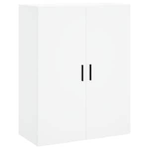 Skříň highboard bílá 69,5 x 34 x 180 cm kompozitní dřevo - obrázek 5