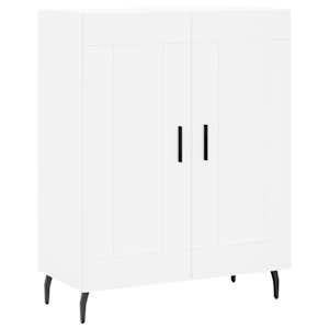 Skříň highboard bílá 69,5 x 34 x 180 cm kompozitní dřevo - obrázek 7