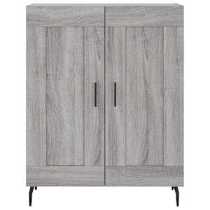 Skříň highboard šedá sonoma 69,5 x 34 x 180 cm kompozitní dřevo - obrázek 8