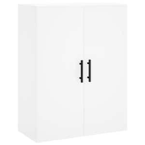 Skříň highboard bílá 69,5 x 34 x 180 cm kompozitní dřevo - obrázek 5
