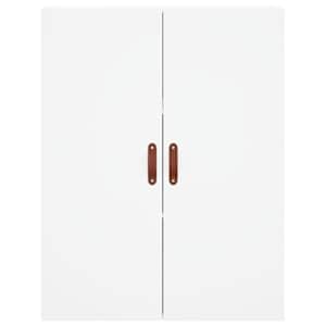 Skříň highboard bílá 69,5 x 34 x 180 cm kompozitní dřevo - obrázek 6