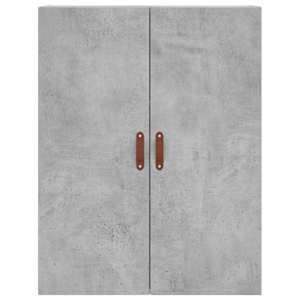 Skříň highboard betonově šedá 69,5x34x180 cm kompozitní dřevo - obrázek 6