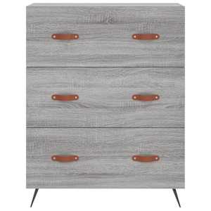 Skříň highboard šedá sonoma 69,5 x 34 x 180 cm kompozitní dřevo - obrázek 8
