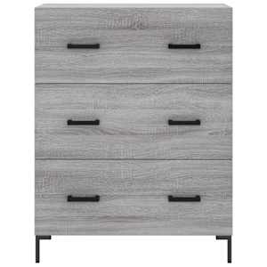 Skříň highboard šedá sonoma 69,5 x 34 x 180 cm kompozitní dřevo - obrázek 8