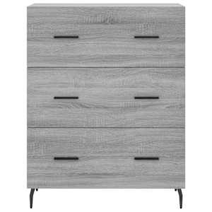 Skříň highboard šedá sonoma 69,5 x 34 x 180 cm kompozitní dřevo - obrázek 8