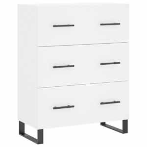 Skříň highboard bílá 69,5 x 34 x 180 cm kompozitní dřevo - obrázek 7