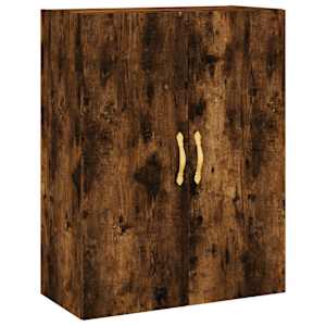 Skříň highboard kouřový dub 69,5 x 34 x 180 cm kompozitní dřevo - obrázek 5