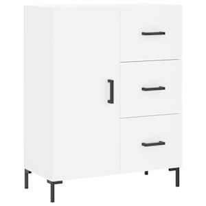 Skříň highboard bílá 69,5 x 34 x 180 cm kompozitní dřevo - obrázek 7
